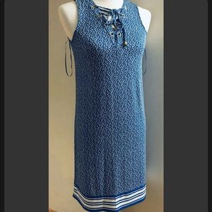 MK Grecian blue dress